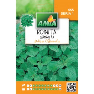 Seminte de roinita, melissa officinalis, 0,5 gram