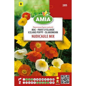 Seminte de mac Nudicaule Mix, 0,4 gram, AMIA