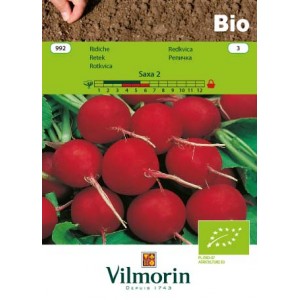 Seminte bio de ridichi Vilmorin Saxa 2 8 grame